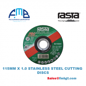 115MM X 1.0 STAINLESS STEEL CUTTING DISCS