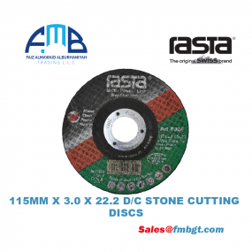 115MM X 3.0 X 22.2 D/C STONE CUTTING DISCS
