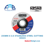 230MM X 2.0 STAINLESS STEEL CUTTING DISCS